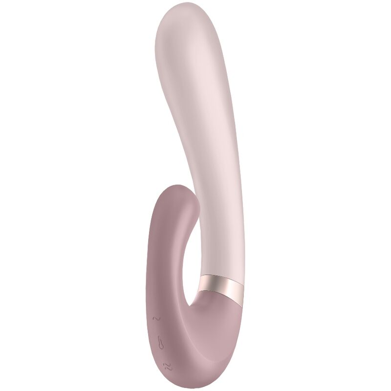Vibratore Rabbit con Calore Satisfyer Heat Wave — Rosa