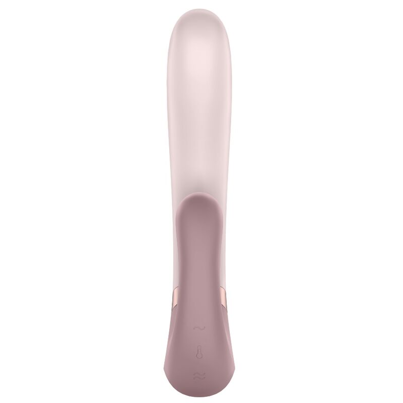 Vibratore Rabbit con Calore Satisfyer Heat Wave — Rosa