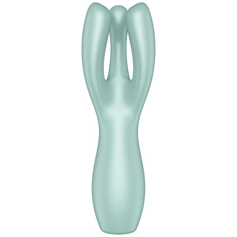 Vibratore Clitoride Satisfyer Threesome 3 — 3 Motori, Menta