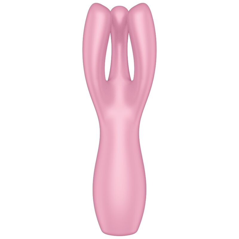 Vibratore Clitoride Satisfyer Threesome 3 — 3 Motori, Rosa