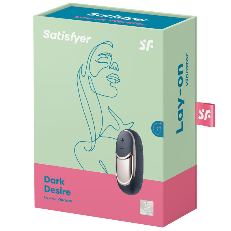 Vibratore Wand Satisfyer Dark Desire — Stimolatore Clitoride