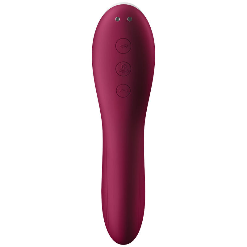 Vibratore Rabbit Air Pulse Satisfyer Dual Crush — Punto G