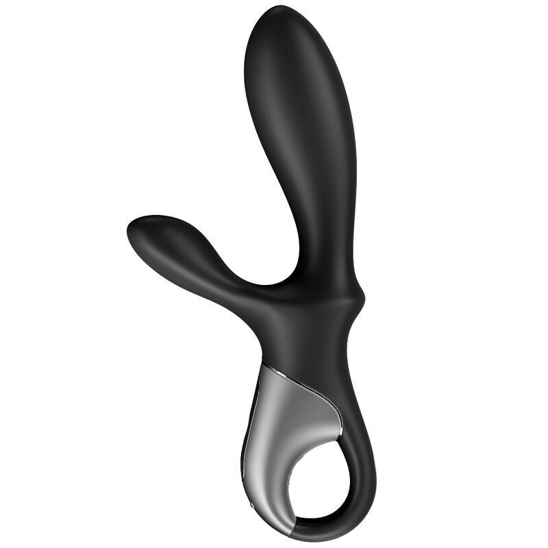Vibratore Anale Prostata Satisfyer Heat Climax+ — con App, Nero