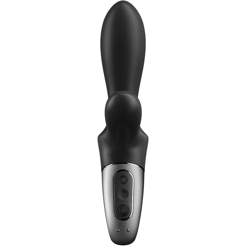 Vibratore Anale Prostata Satisfyer Heat Climax+ — con App, Nero