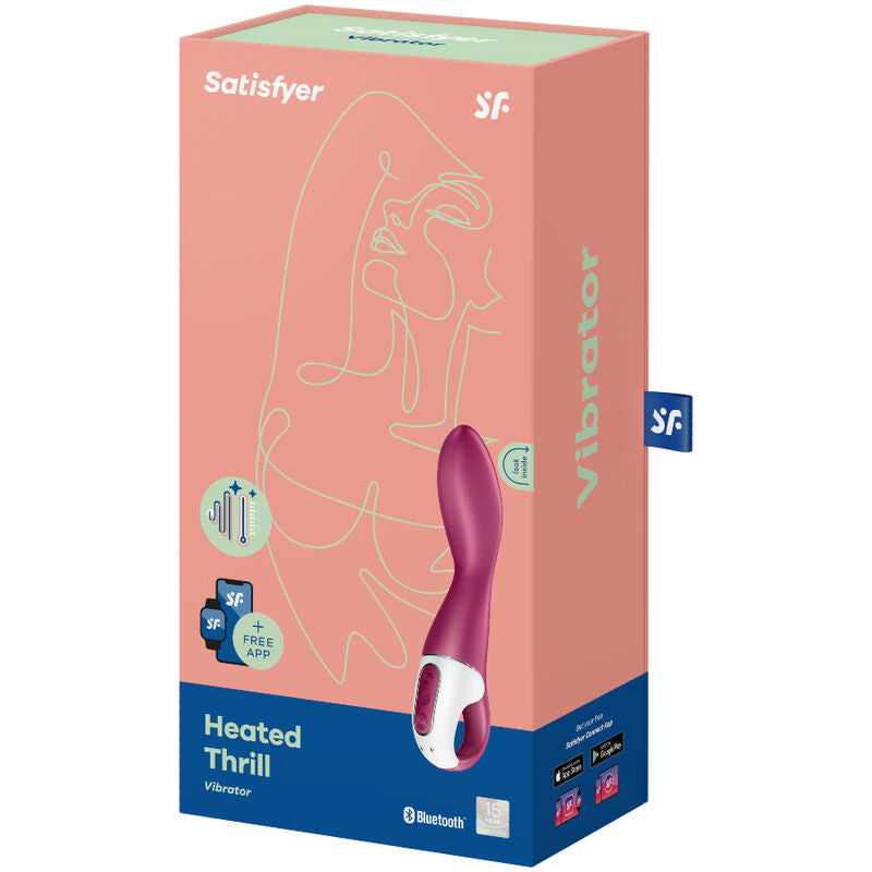 Vibratore Punto G Riscaldante Satisfyer Heated Thrill Connect