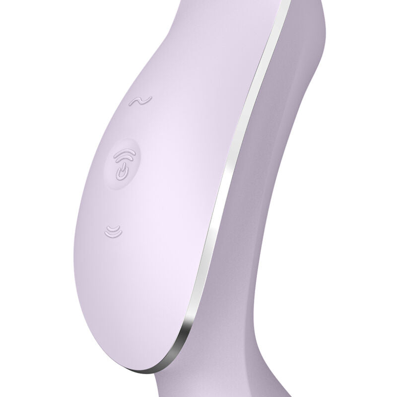 Vibratore Rabbit Satisfyer Curvy Trinity 2 — Viola, 3 Motori