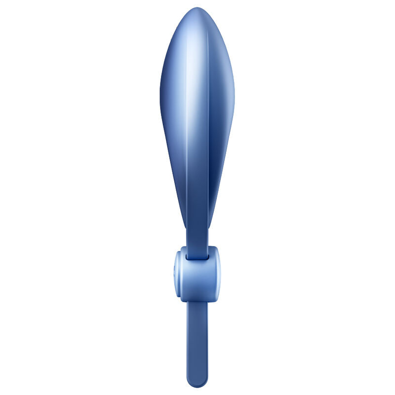 Anello Fallico Vibrante Satisfyer Sniper — Silicone, Blu