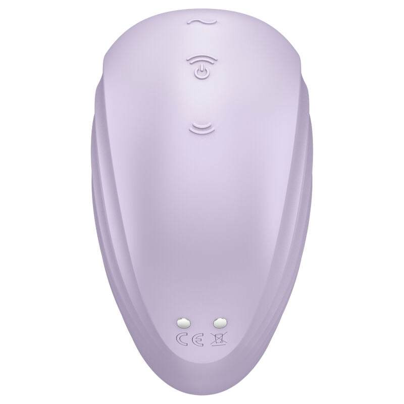 Succhia Clitoride Satisfyer Pearl Diver — Vibratore Doppio, Verde