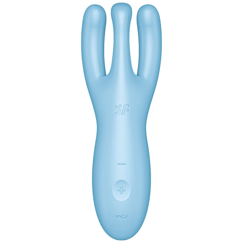 Vibratore Clitoride Satisfyer Threesome 4 — 3 Motori, Viola
