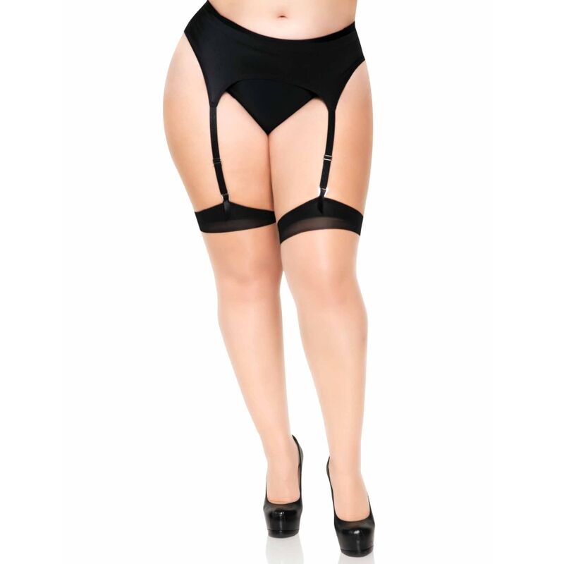 Calze Autoreggenti Bicolore Leg Avenue — Cucitura Posteriore