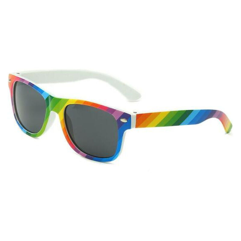 Occhiali da Sole Arcobaleno Pride LGBT — Accessorio Festa