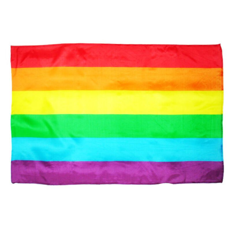 Bandiera LGBT Arcobaleno Pride — 90x60 cm
