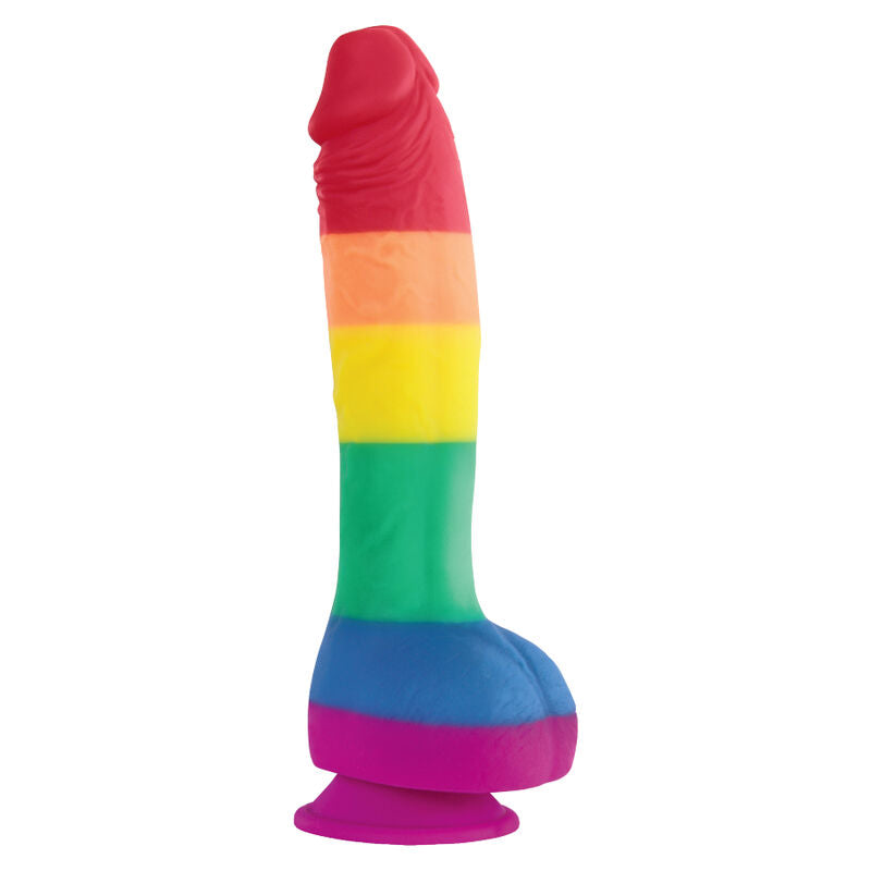 Dildo Realistico Arcobaleno NS Novelties Pride Edition — 19 cm