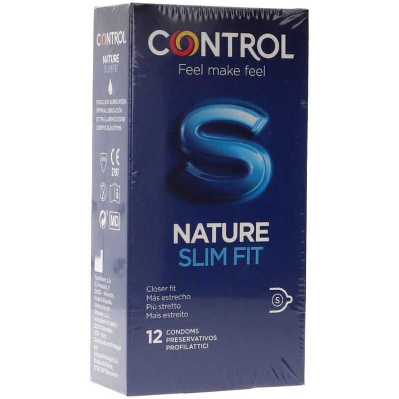 Preservativi Aderenti Control Nature Slim Fit — 12 Unità