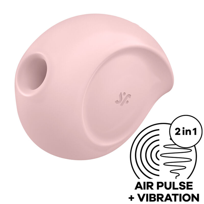 Succhia Clitoride Vibrante Satisfyer Sugar Rush — Rosa