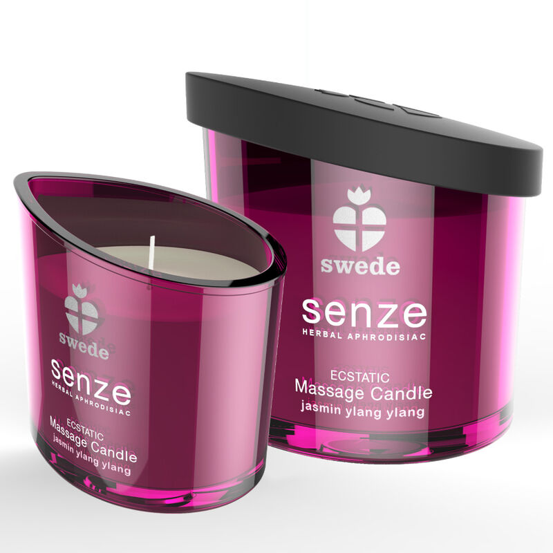 Candela da Massaggio Erotico Swede Senze — Gelsomino, 50 ml