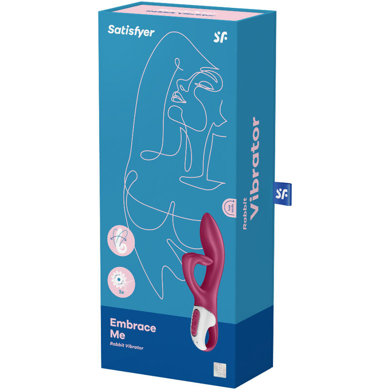 Vibratore Rabbit Punto G e Clitoride Satisfyer Embrace Me