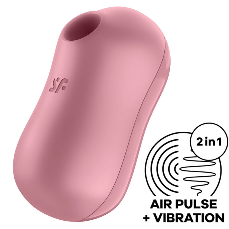 Succhia Clitoride Vibrante Satisfyer Cotton Candy — Rosa