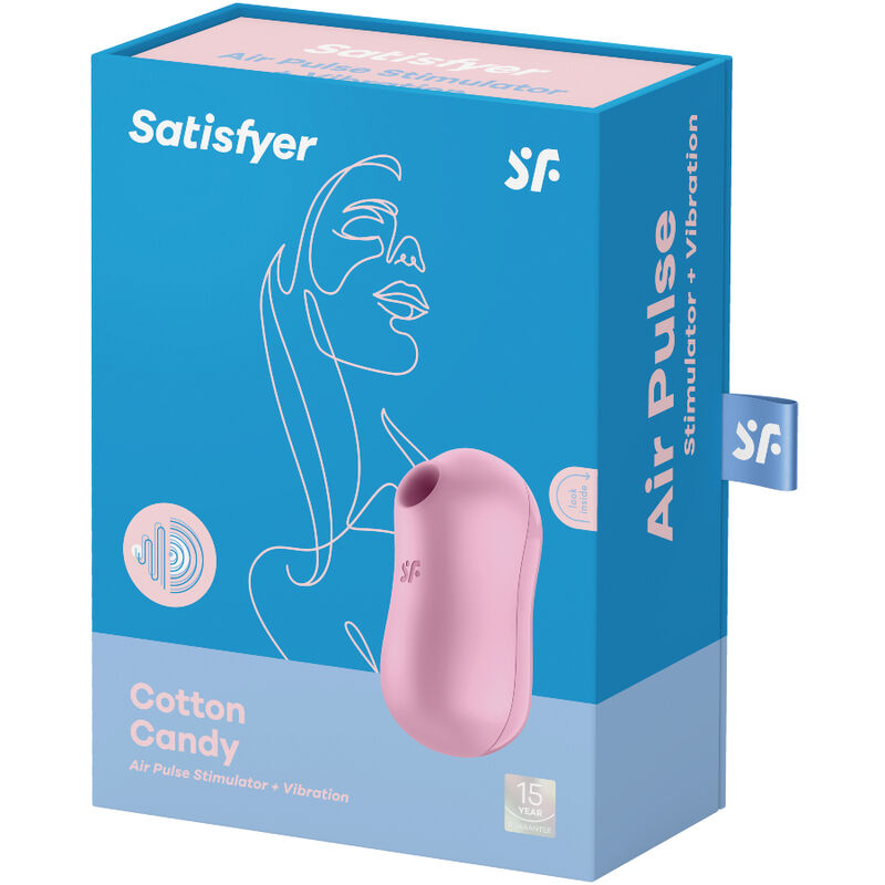 Succhia Clitoride Vibrante Satisfyer Cotton Candy — Lilla