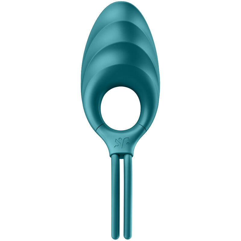 Anello Fallico Vibrante Satisfyer Swordsman — Verde
