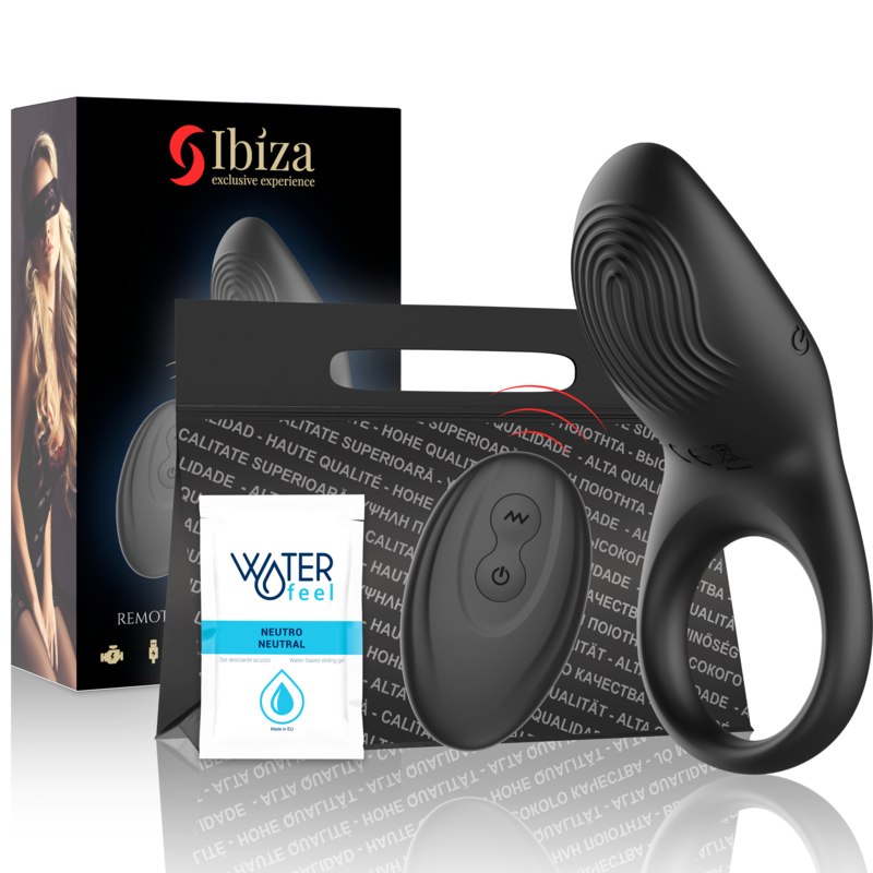 Anello Fallico Vibrante Ibiza Ring Full Contact — Telecomando