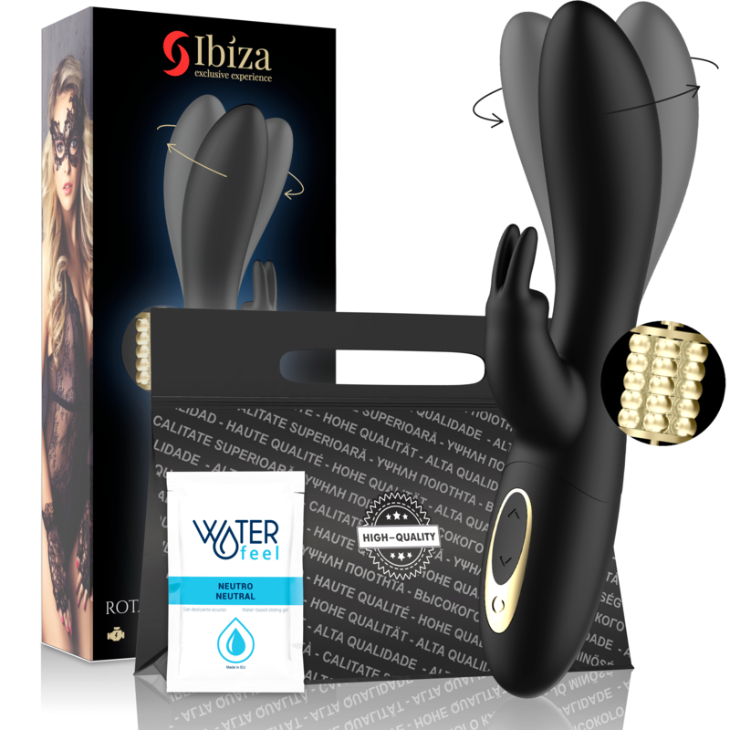 Vibratore Rabbit Punto G e Clitoride Ibiza Euphoric Spinning