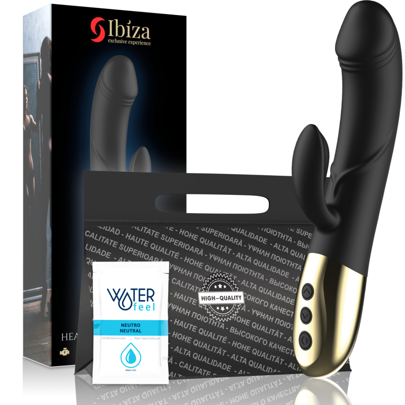 Vibratore Rabbit Riscaldante Ibiza — Silicone, Funzione Calore