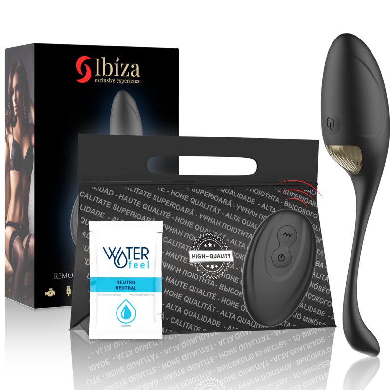 Uovo Vibrante con Telecomando Ibiza — Stimolazione Vaginale