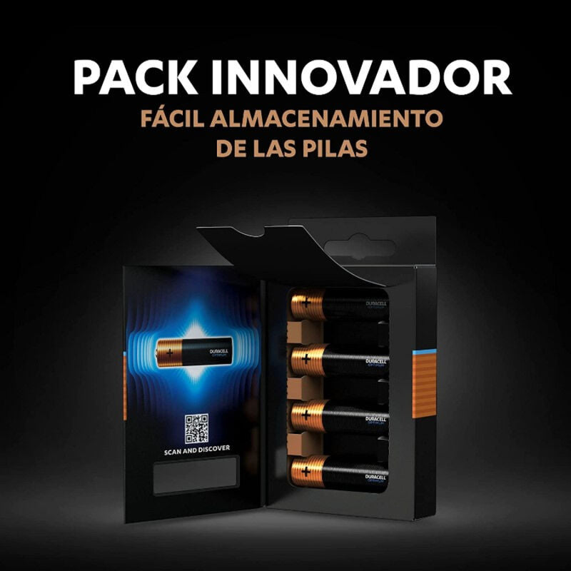 Batterie Alcaline AA Duracell Optimum 200 — 4 Unità