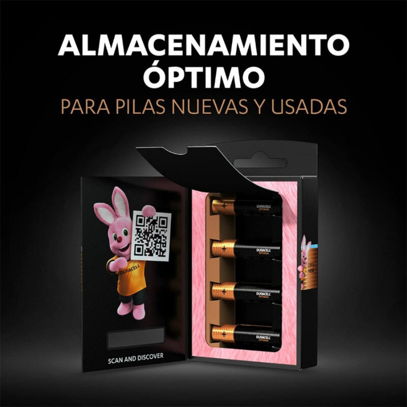 Batterie Alcaline AAA Duracell Optimum 200 — 4 Unità