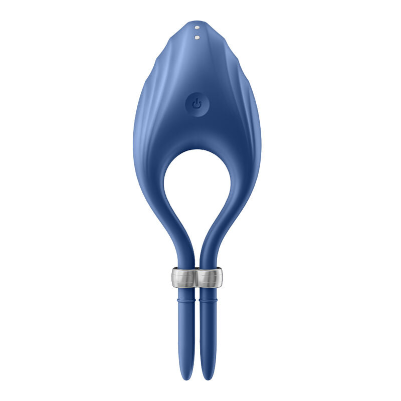 Anello Fallico Vibrante Satisfyer Duelist — Blu