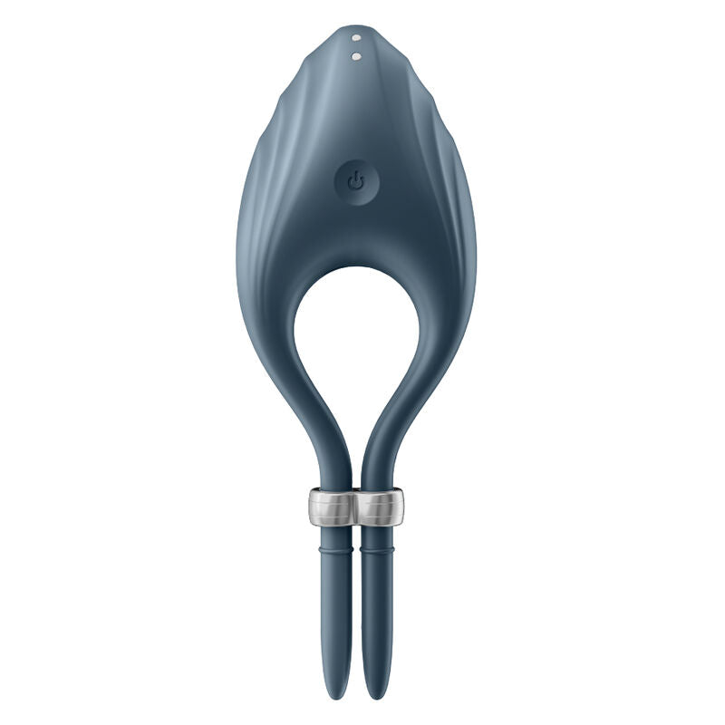 Anello Fallico Vibrante Satisfyer Duelist — Grigio