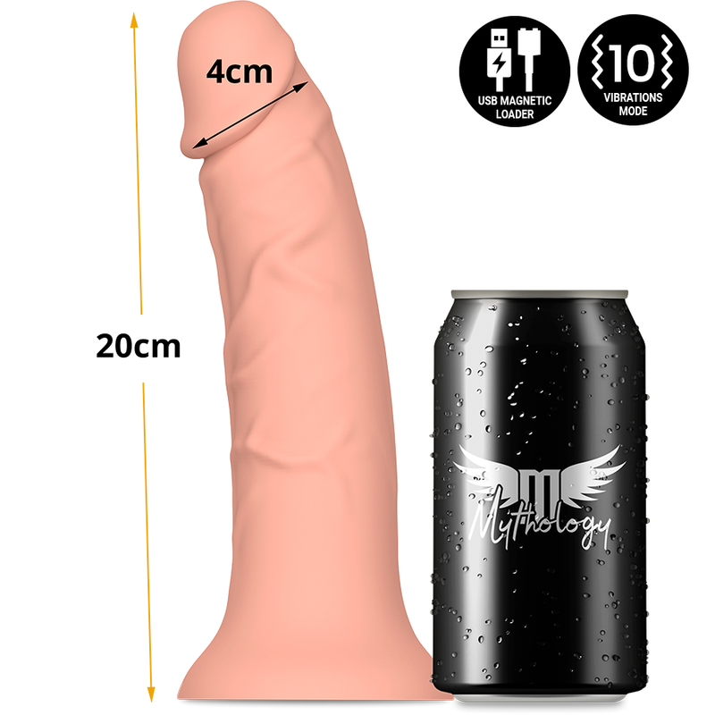 Dildo Realistico Vibrante Mythology Asher Original — Wireless