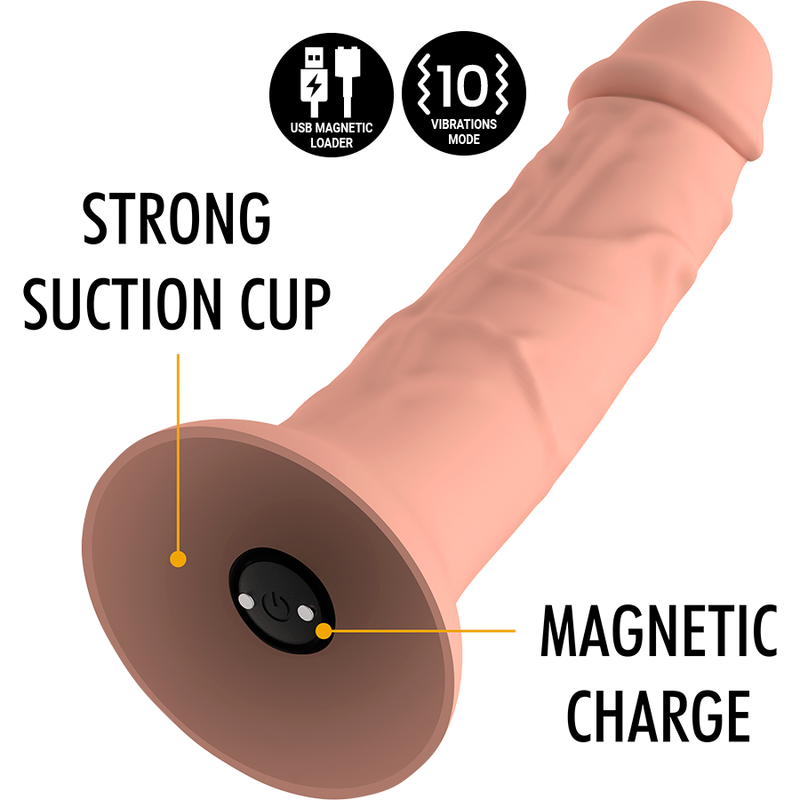 Dildo Realistico Vibrante Mythology Asher Original — Wireless