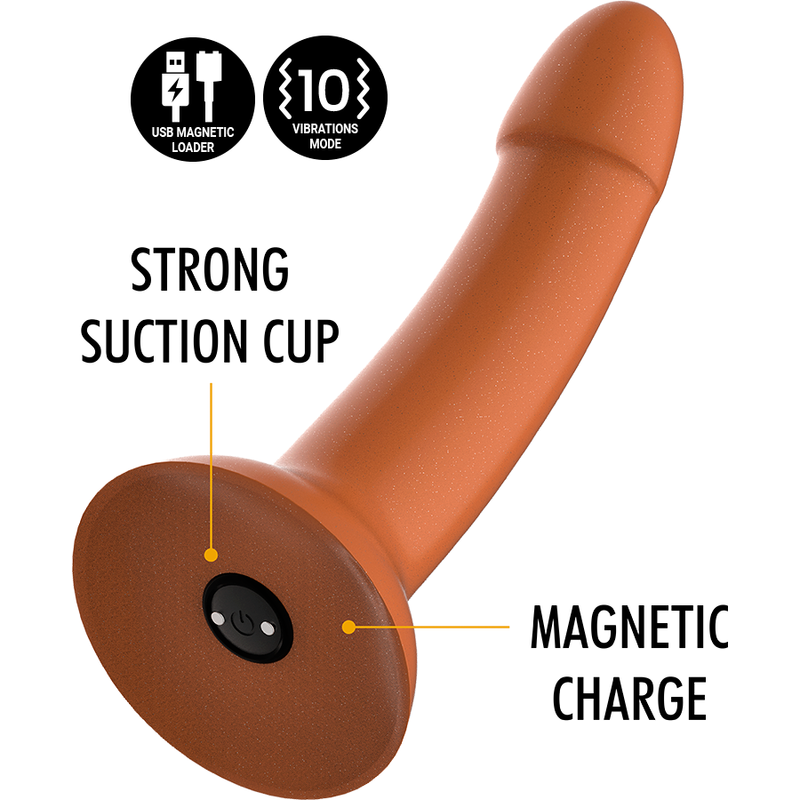 Dildo Fantasy Mythology Rune Royal — Ventosa, Bronzo