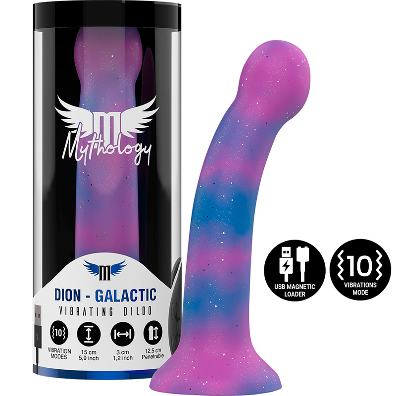 Dildo Fantasy Vibrante Mythology Dion Galactic — Taglia S