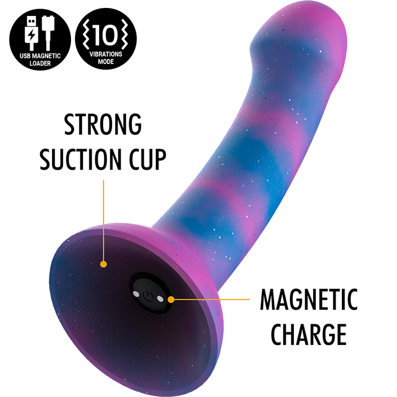 Dildo Fantasy Vibrante Mythology Dion Galactic — Punto G, M
