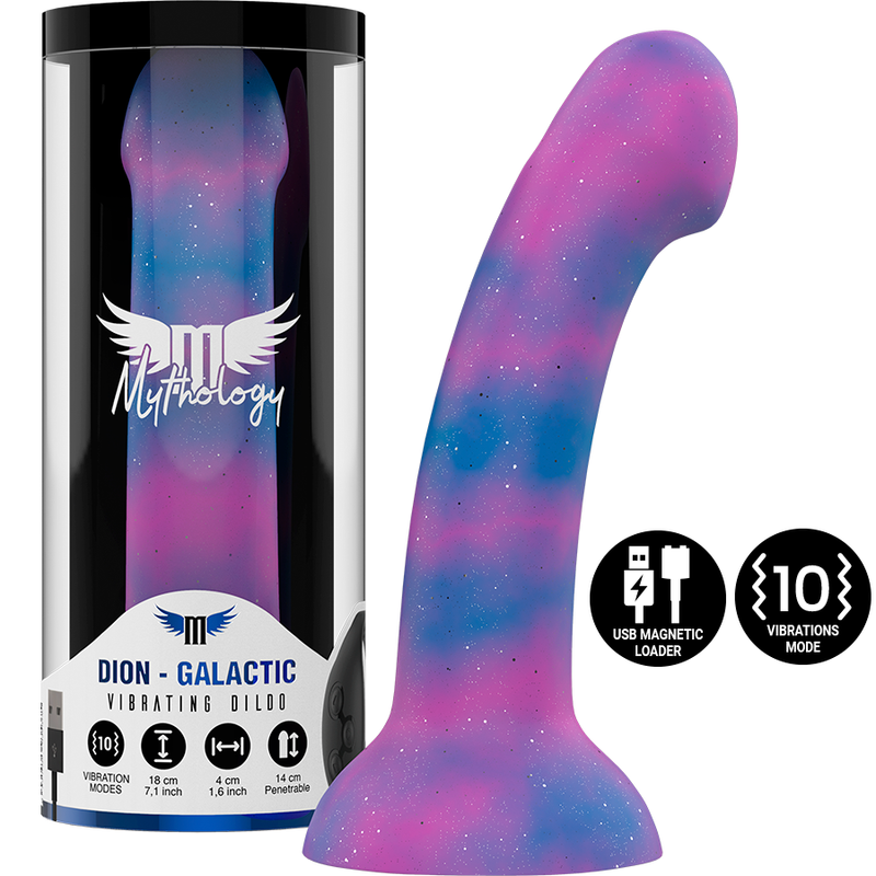 Dildo Fantasy Vibrante Mythology Dion Galactic — Punto G, M