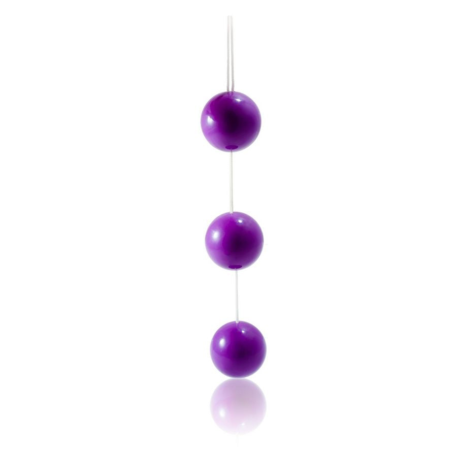 Palline Anali Vaginali Baile — ABS, 3 Sfere 34 mm, Lilla