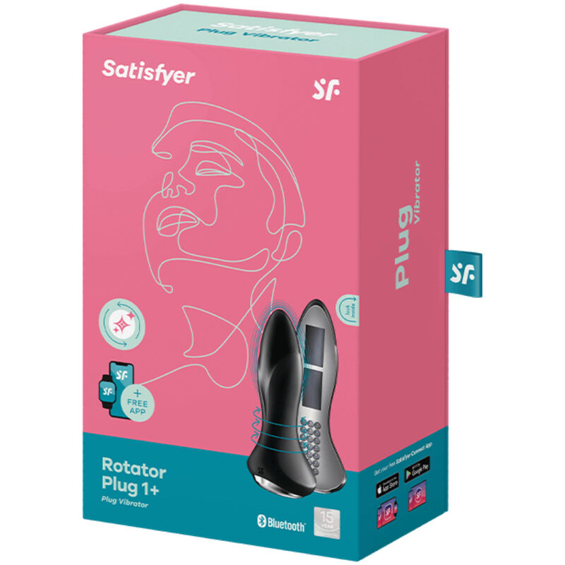 Plug Anale Vibrante Rotante Satisfyer Rotator Plug 1+ — App