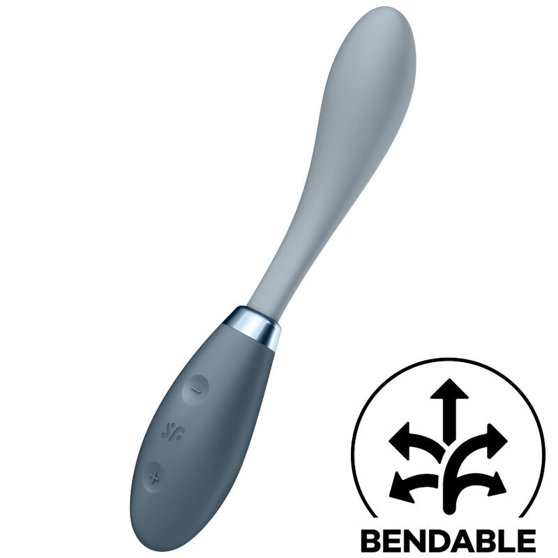 Vibratore Rabbit Satisfyer G-Spot Flex 3 — Grigio