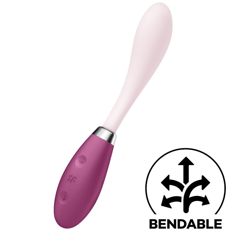 Vibratore Rabbit Punto G Satisfyer G-Spot Flex 3 — Rosso