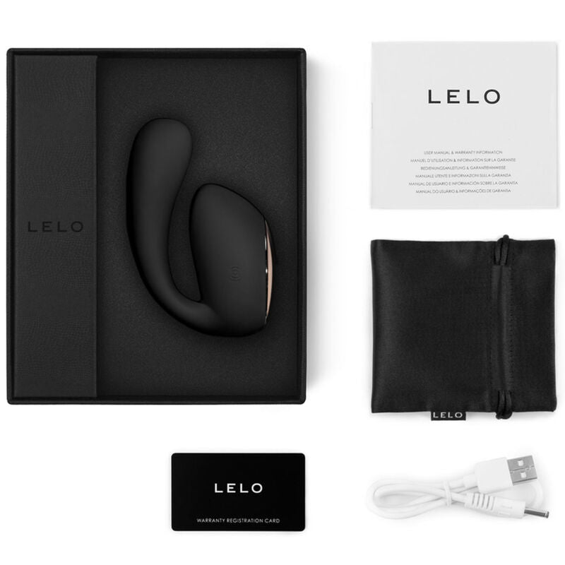 Vibratore Rabbit App-Controlled Lelo Ida Wave — Nero