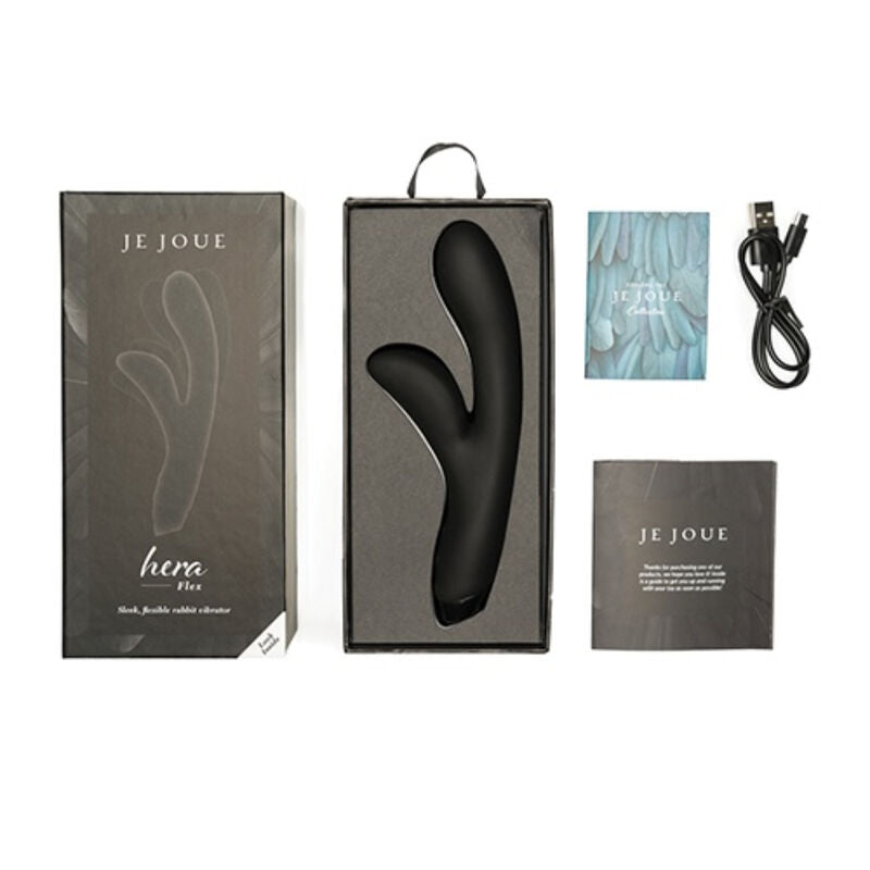 Vibratore Rabbit Body Flex Je Joue Hera Flex — Nero