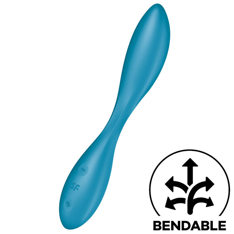 Vibratore Rabbit Punto G Satisfyer G-Spot Flex 1 — Blu
