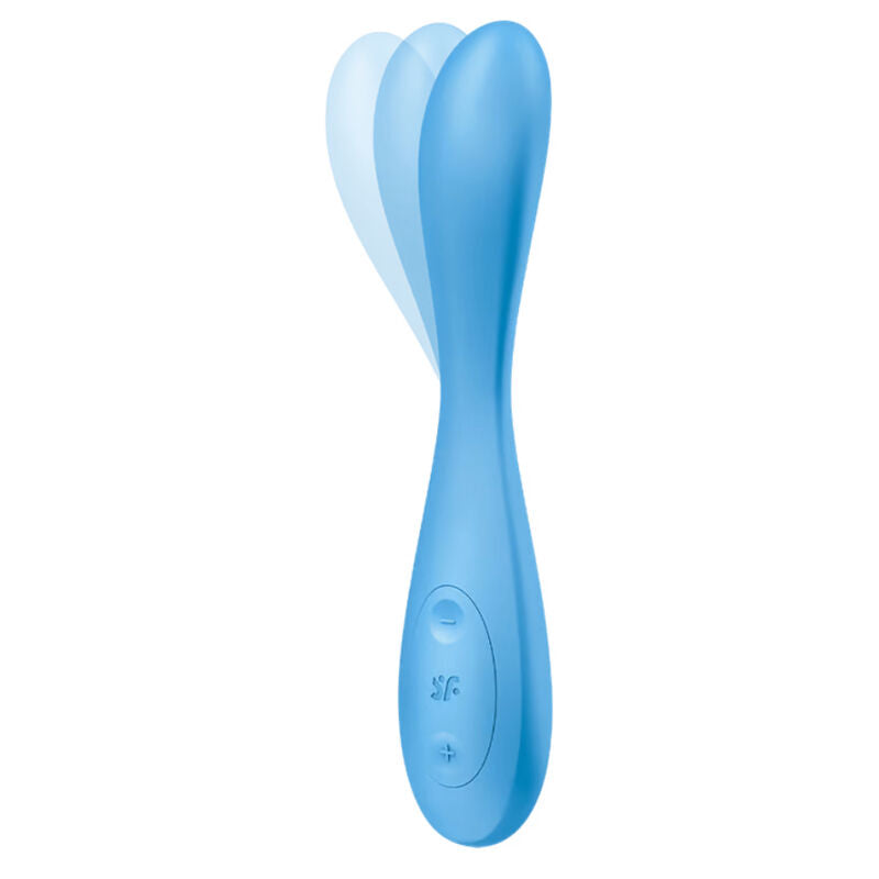 Vibratore Rabbit Punto G Satisfyer G-Spot Flex 4+ — Blu