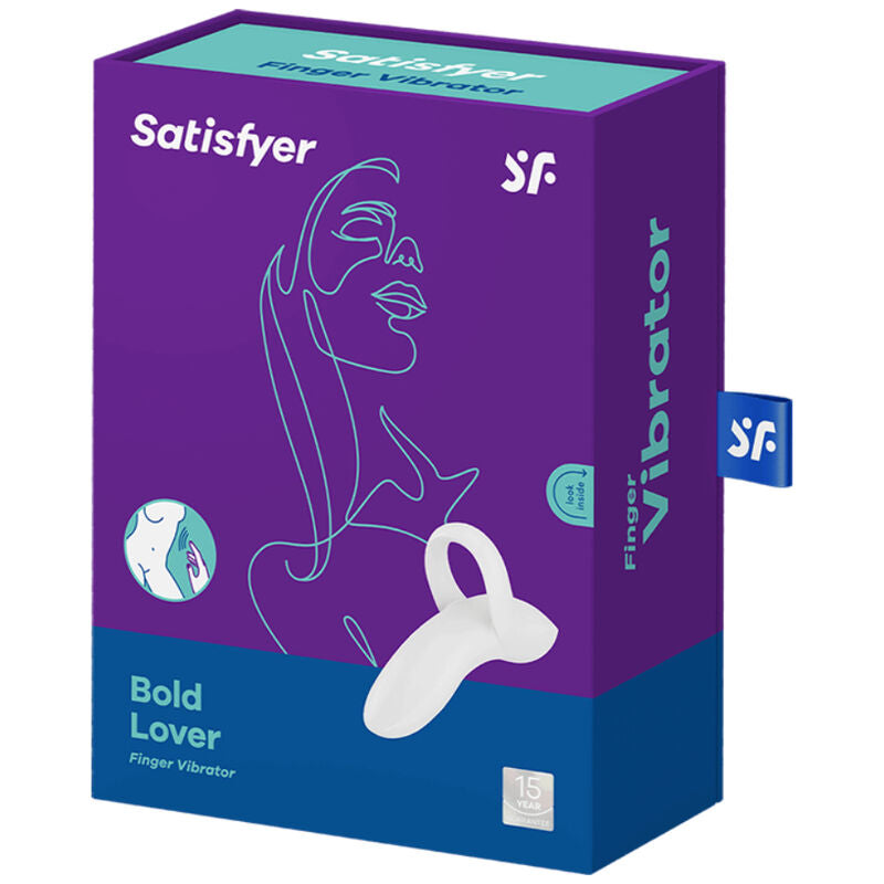 Vibratore da Dito Satisfyer Bold Lover — 12 Modalità, Silicone
