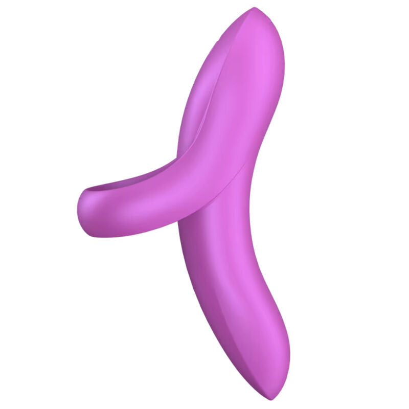 Vibratore da Dito Satisfyer Bold Lover — 12 Modalità, Rosa