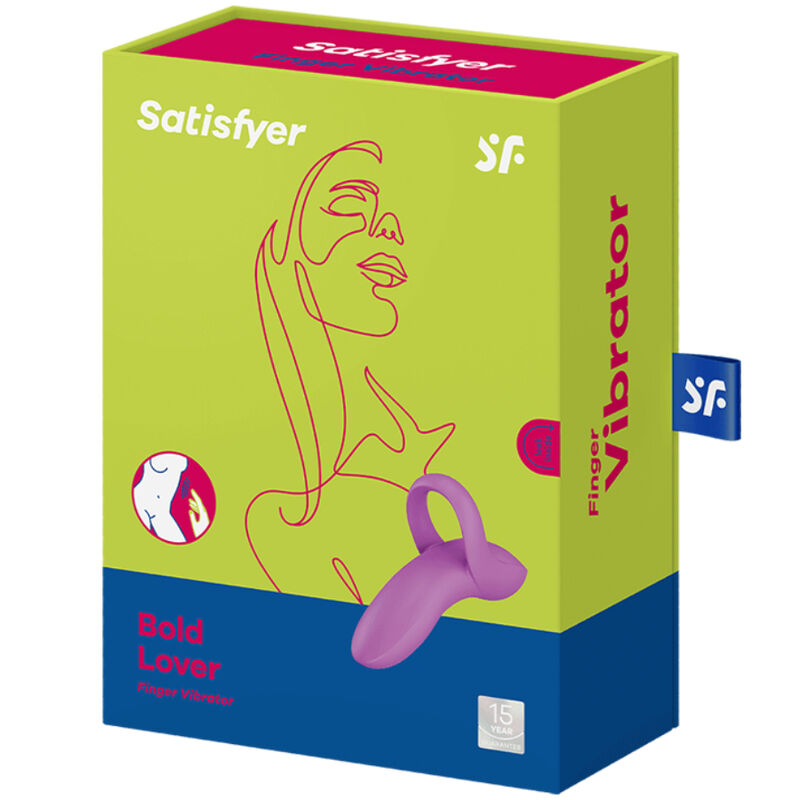 Vibratore da Dito Satisfyer Bold Lover — 12 Modalità, Rosa
