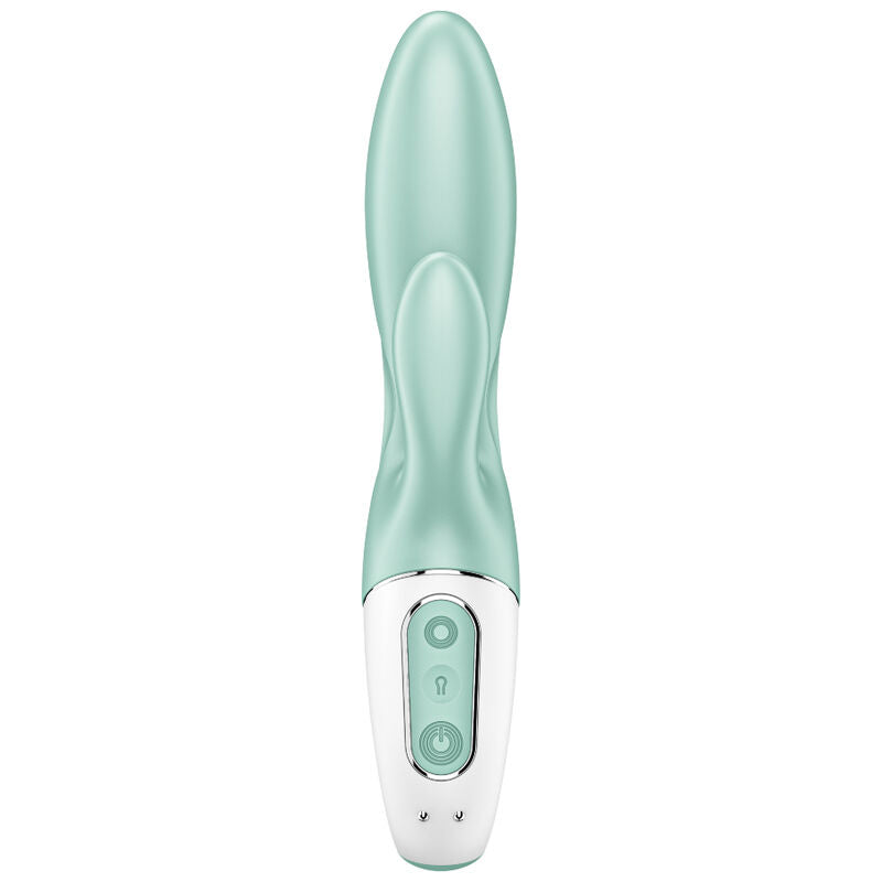 Vibratore Rabbit Gonfiabile Satisfyer Air Pump Bunny 5+ — Verde